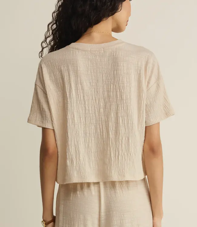 Sway Textured Cropped Tee