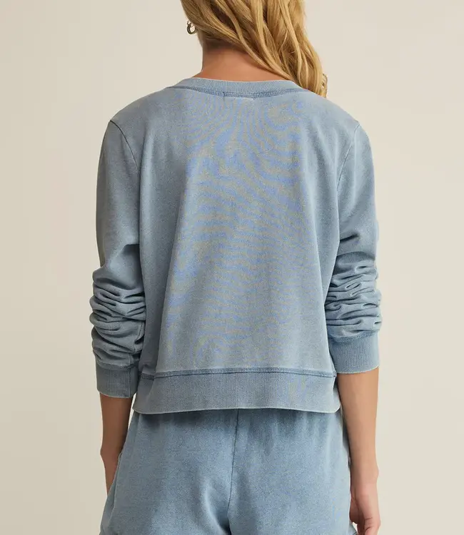 Daily Knit Denim Cardigan