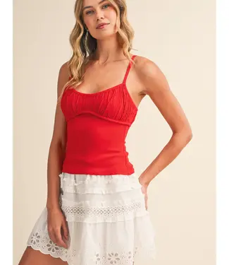 KLESIS Rika Ruched Tank