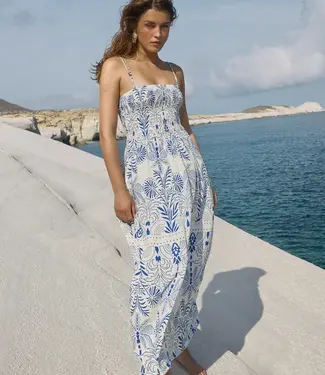 Z Supply Nadine Palm Maxi Dress