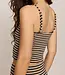 Caffari Stripe Tube Top