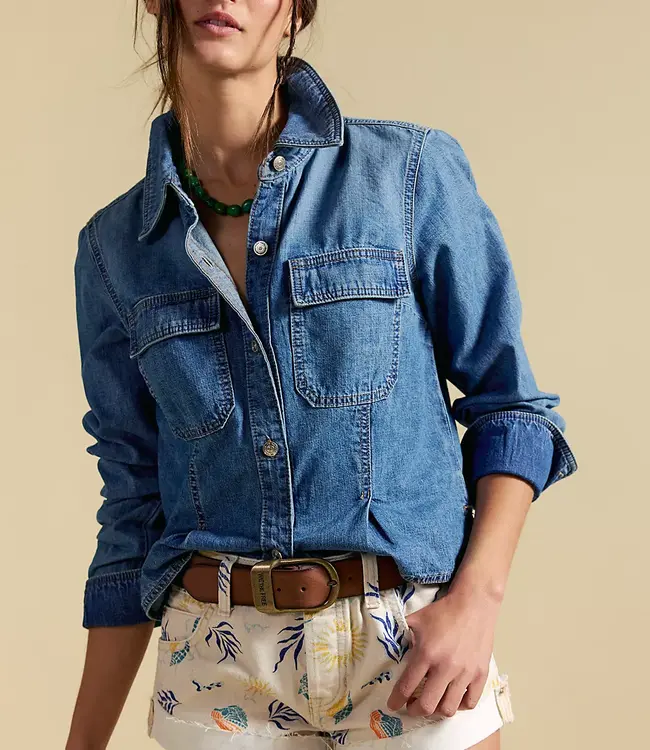 Cali Cuffed Printed Short