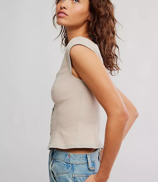 Marilyn Denim Corset