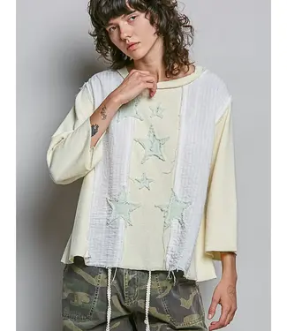 Star Patch Top