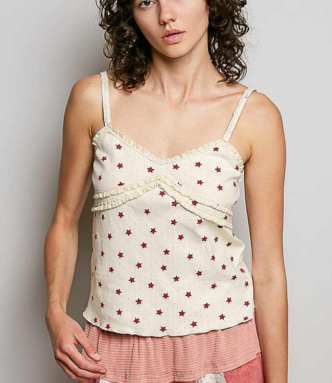 Amelia Patterned Tank