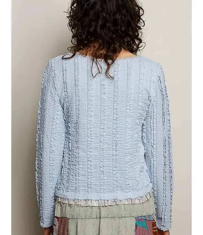 Solstice LS Square Neck Top