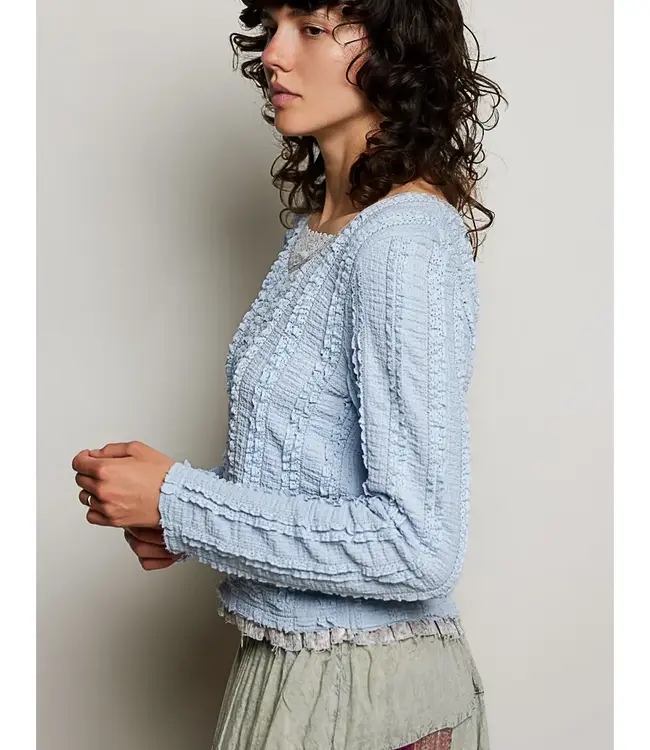 Solstice LS Square Neck Top