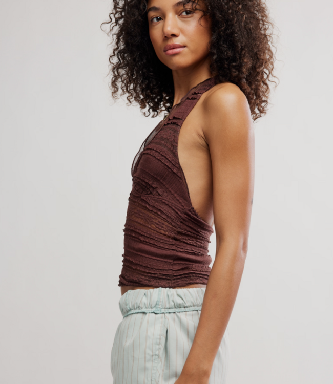 Flirty Frills Halter