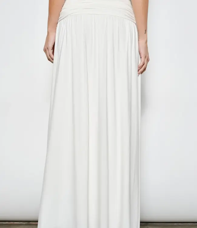Farrah Ruched Maxi Skirt