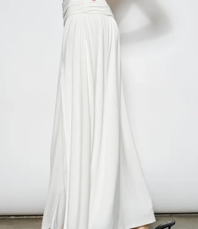 Farrah Ruched Maxi Skirt