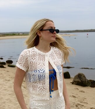 Pretty Garbage Remi Crochet Top