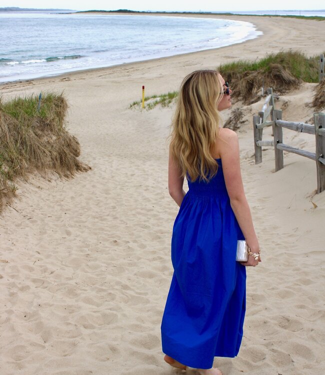 Cornelia Poplin Midi Dress