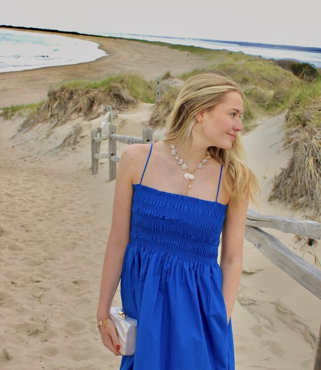 Cornelia Poplin Midi Dress