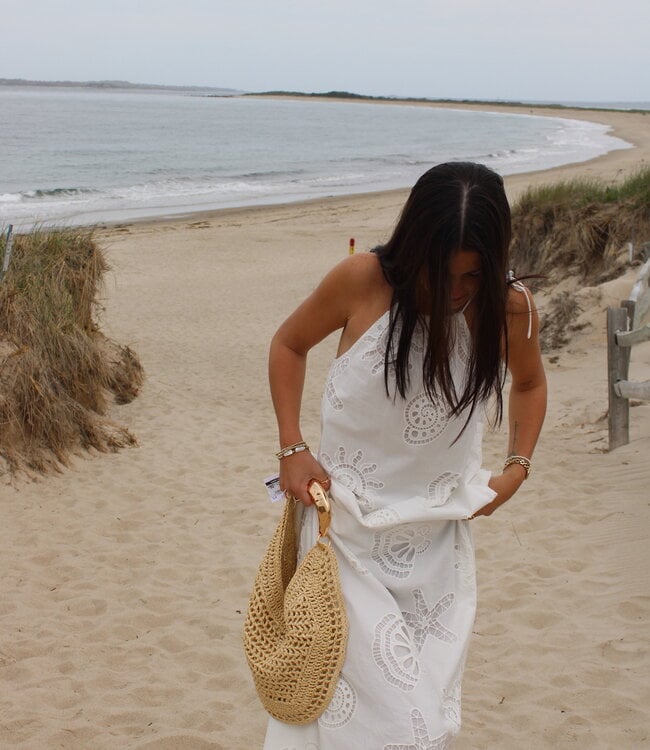 Dariah Eyelet Maxi Dress
