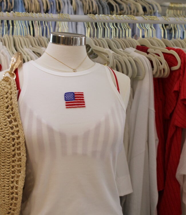 Beaded Flag Tank