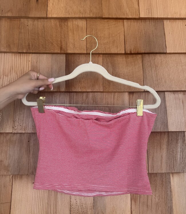 Candy Stripe Tube Top