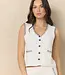 Ocean Drive/Vintage Havana Oceana Whipstitch Vest