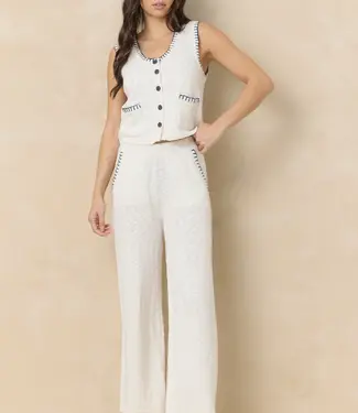 Ocean Drive/Vintage Havana Maya Whip Stitch Pants