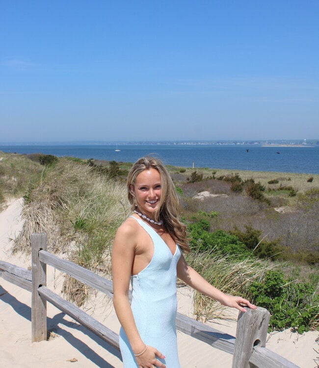 Larissa Shimmer Maxi Dress