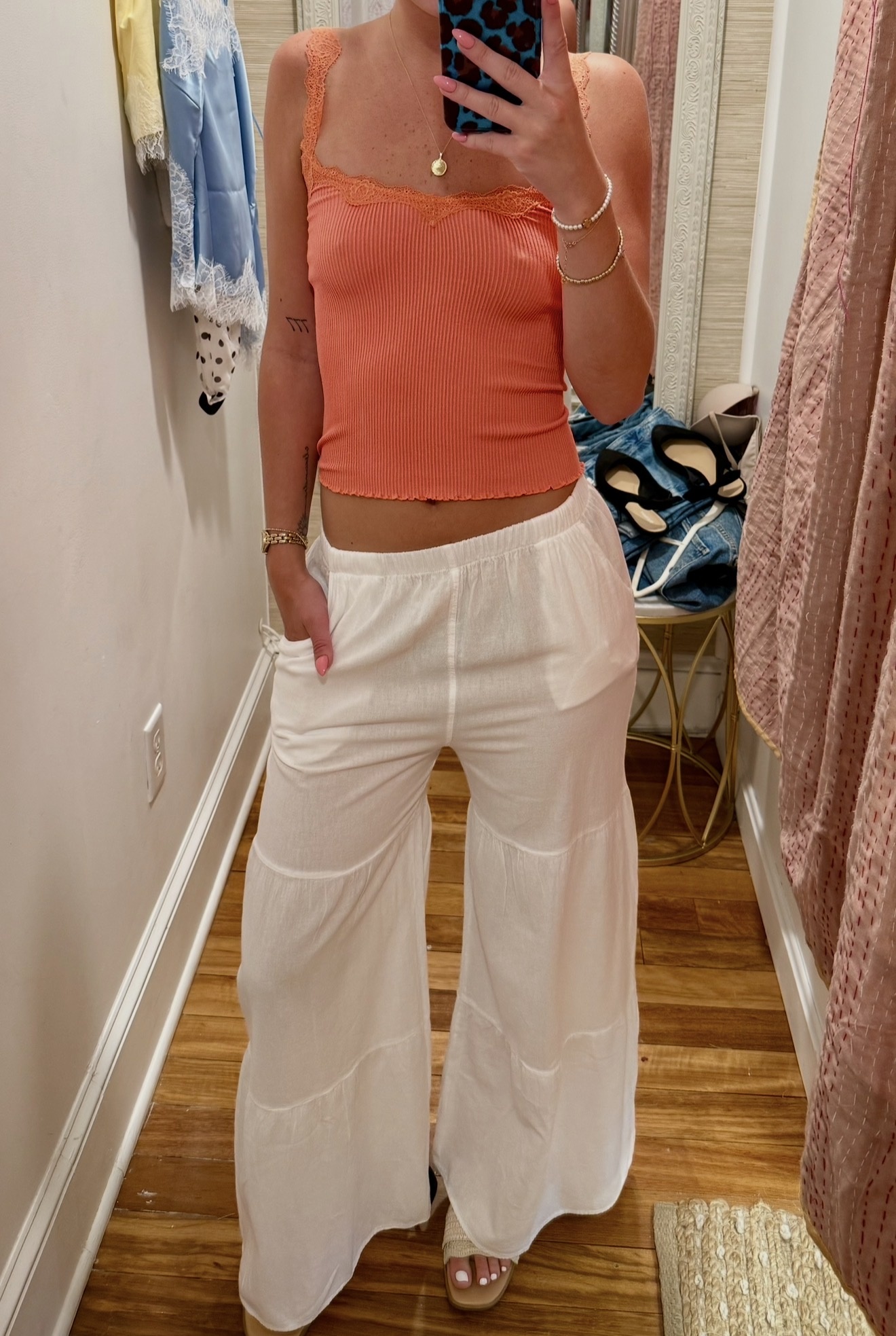 Cabana Cotton Pants - Rochelle's Boutique