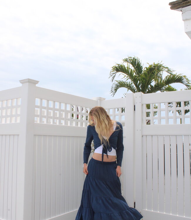 Mare Cotton Tie Top