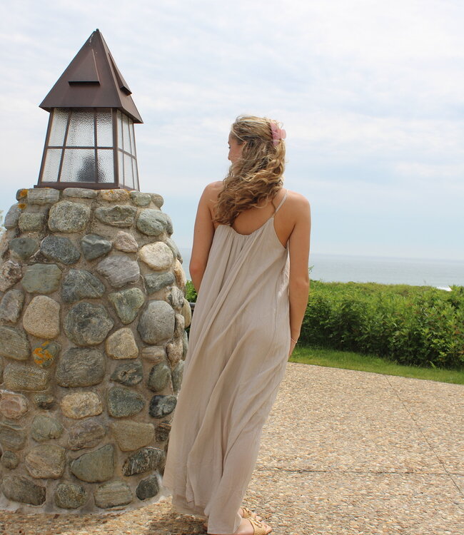 Sofia Gauze Maxi Dress