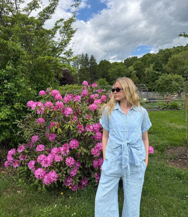Petra Linen Button-Up