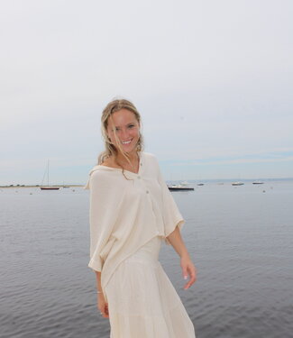 Milio Milano Tessa Tiered Maxi Skirt