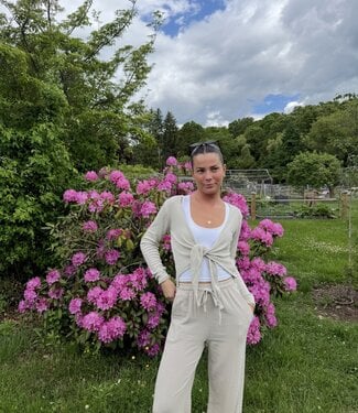 Milio Milano Bianca Tie Top