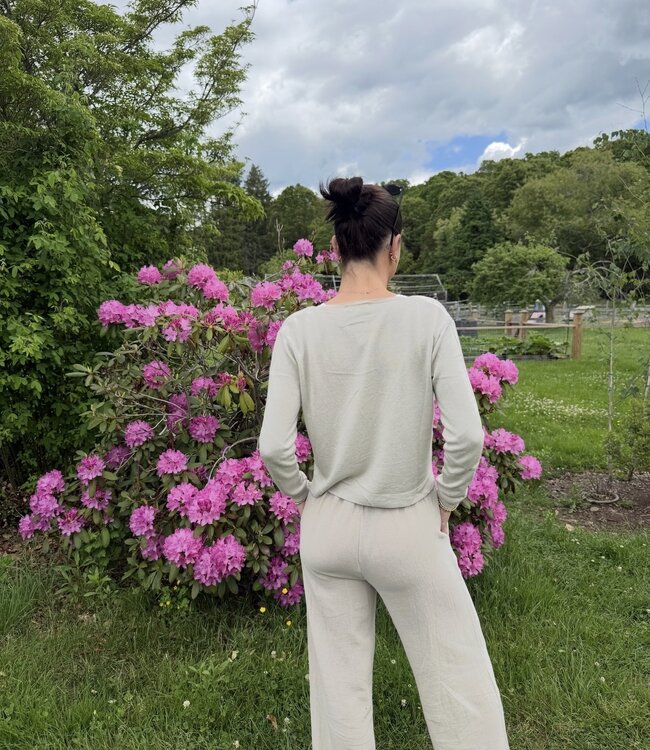 Anna Textured Pants