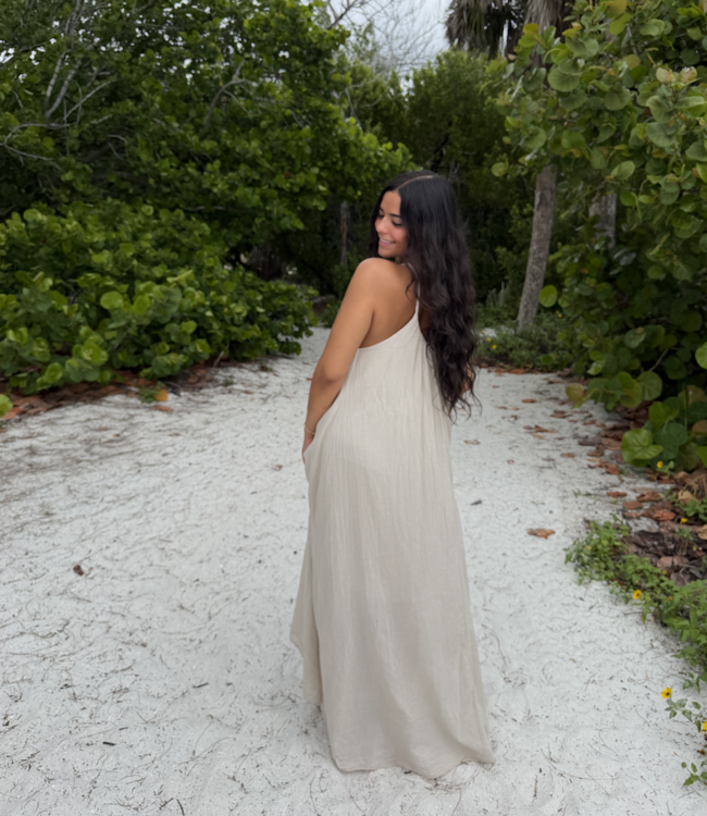 Sofia Gauze Maxi Dress