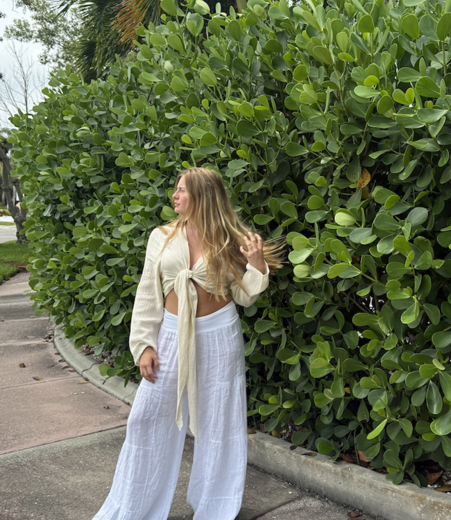 Emma Tiered Palazzo Pant