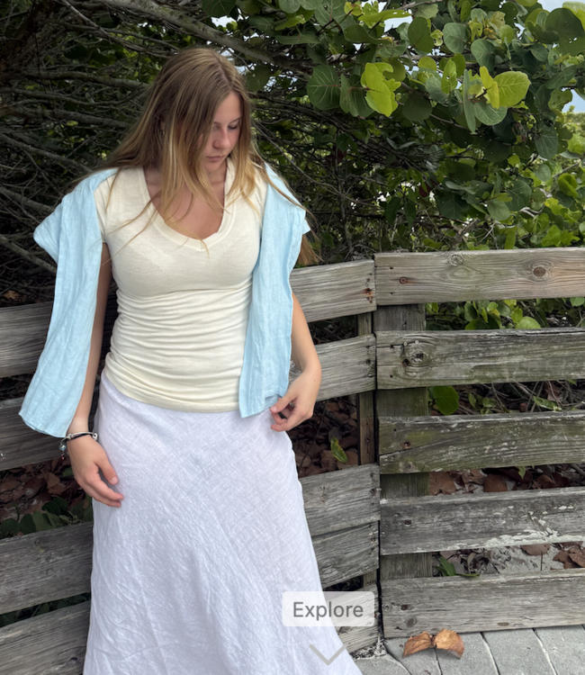 Juliana Ribbed Tee