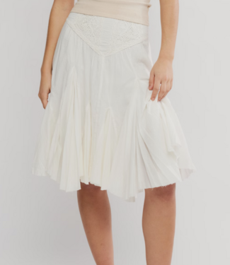 Free People 1 Frida Godet Midi Skirt