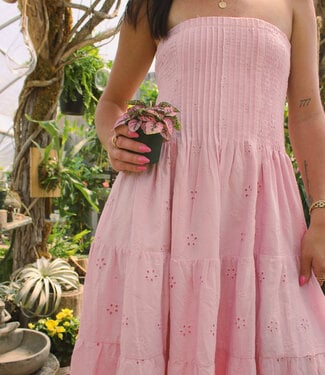 KLESIS Cecilia Pleated Layered Midi Dress