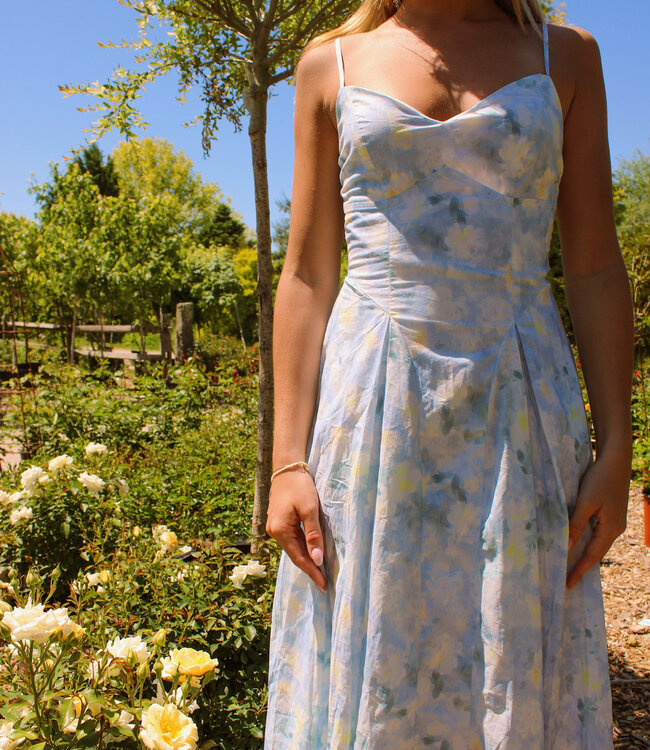 Sunburst Midi Dress