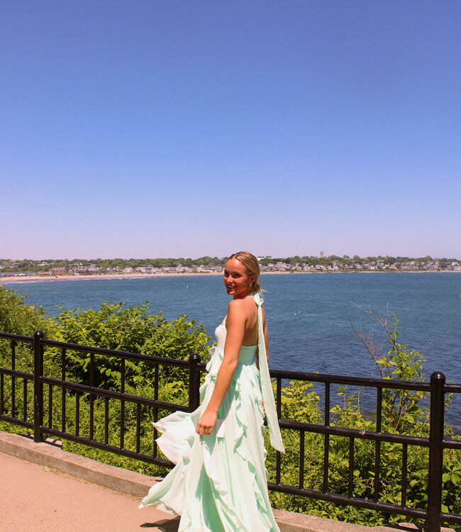 Gemma Ruffle Maxi Dress