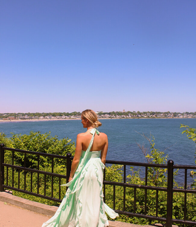Gemma Ruffle Maxi Dress