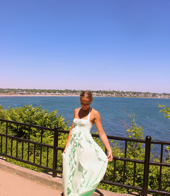 Gemma Ruffle Maxi Dress