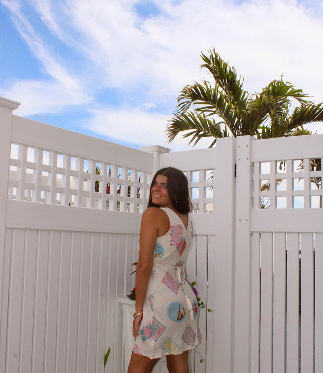 Scenic Summer Mini Dress