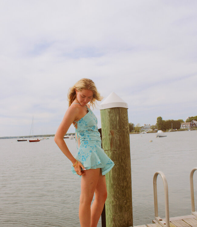 Faith Beaded Mini Skirt