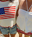 Sleeveless Patriot Sweater