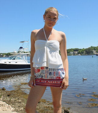 Ocean Drive/Vintage Havana Mel Halter Top