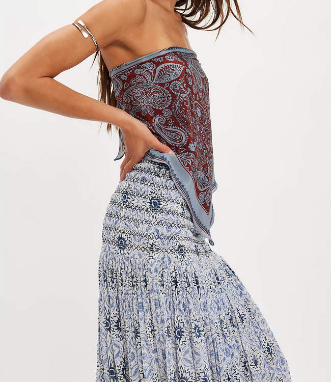Ravenna Printed Maxi Skirt