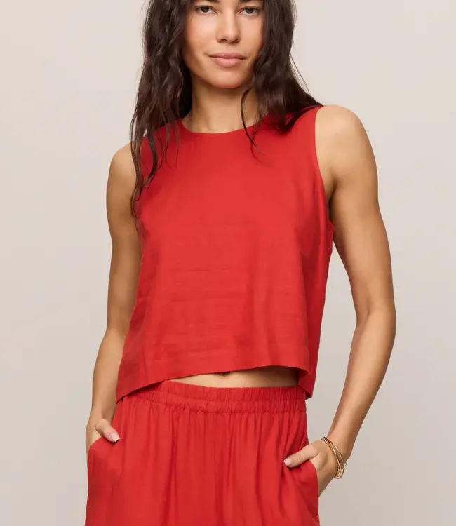 Sloane Linen Top