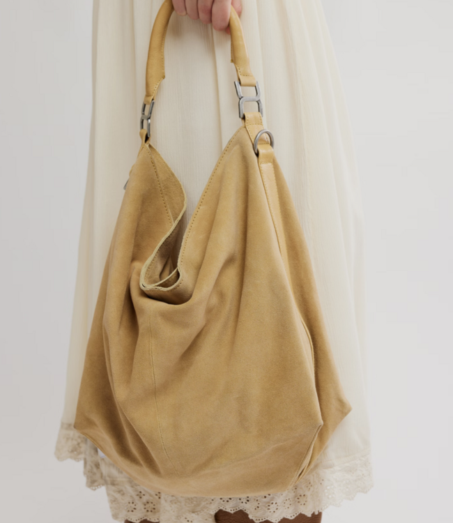 Suzie Suede Slouch Tote