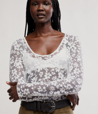 Free People Early Sunsets Layering Top