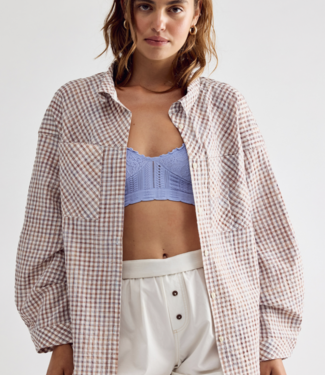 Free People Cross My Heart Shirt