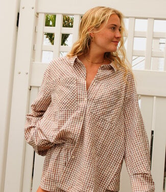 Free People Cross My Heart Shirt