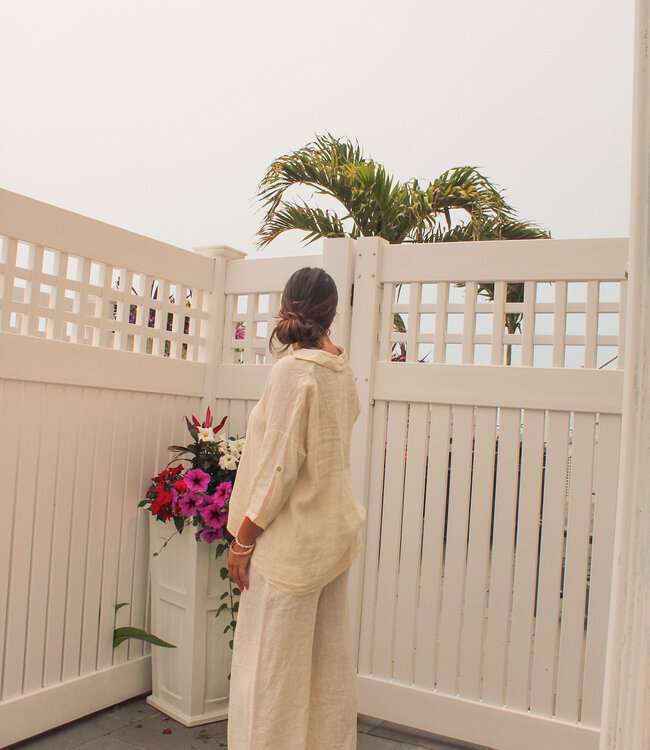 Dani Linen Button Down